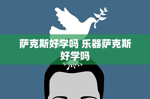 萨克斯好学吗 乐器萨克斯好学吗