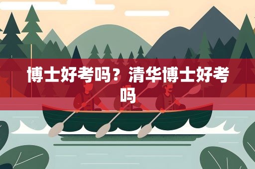 博士好考吗？清华博士好考吗