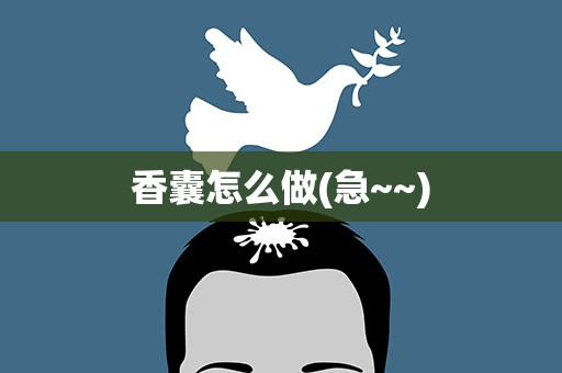 香囊怎么做(急~~)