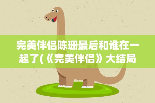 完美伴侣陈珊最后和谁在一起了(《完美伴侣》大结局陈珊和谁在一起了)