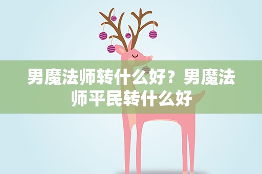 男魔法师转什么好？男魔法师平民转什么好