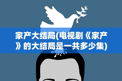 家产大结局(电视剧《家产》的大结局是一共多少集)