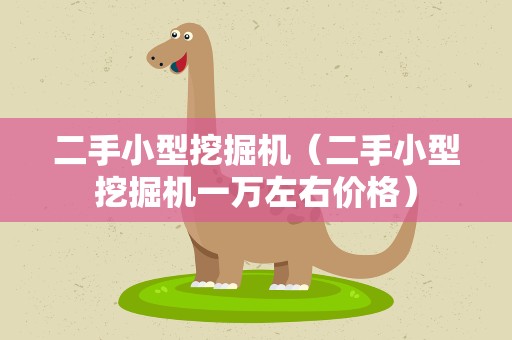 二手小型挖掘机（二手小型挖掘机一万左右价格）