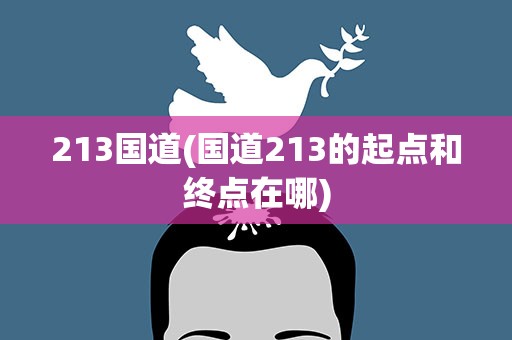 213国道(国道213的起点和终点在哪)