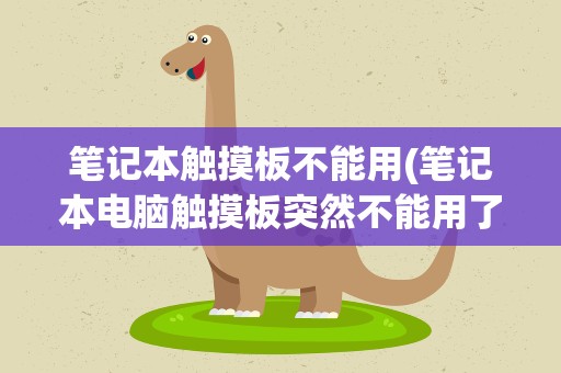 笔记本触摸板不能用(笔记本电脑触摸板突然不能用了怎么办)