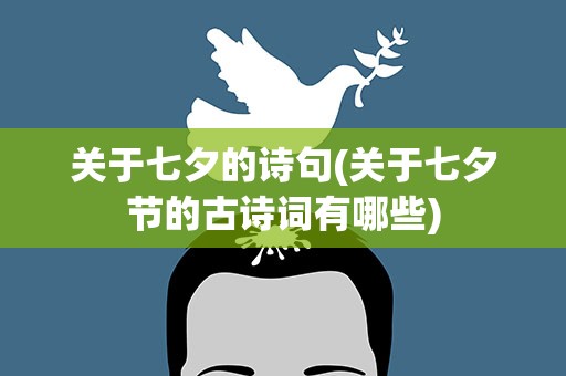 关于七夕的诗句(关于七夕节的古诗词有哪些)