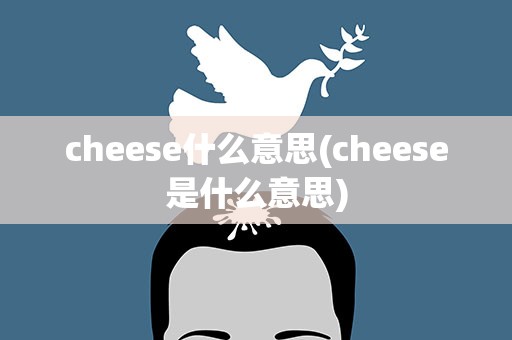 cheese什么意思(cheese是什么意思)