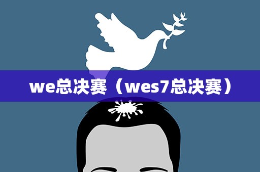 we总决赛（wes7总决赛）
