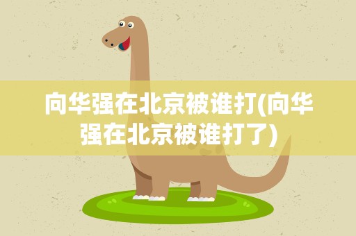 向华强在北京被谁打(向华强在北京被谁打了)