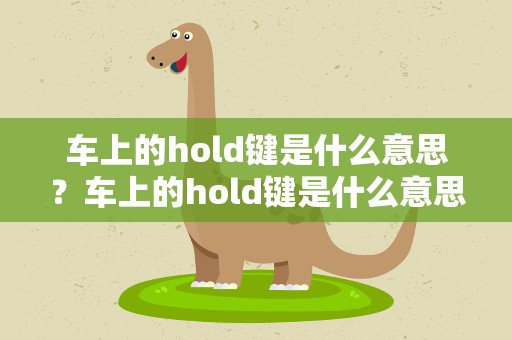 车上的hold键是什么意思？车上的hold键是什么意思啊