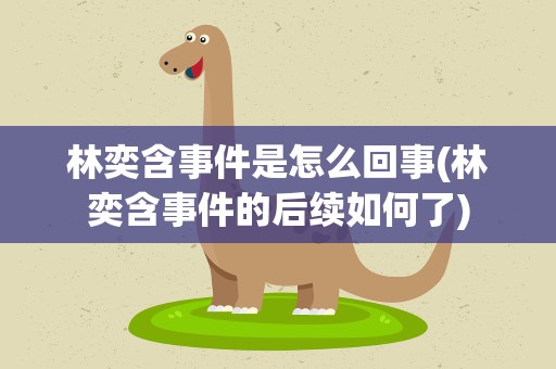 林奕含事件是怎么回事(林奕含事件的后续如何了)