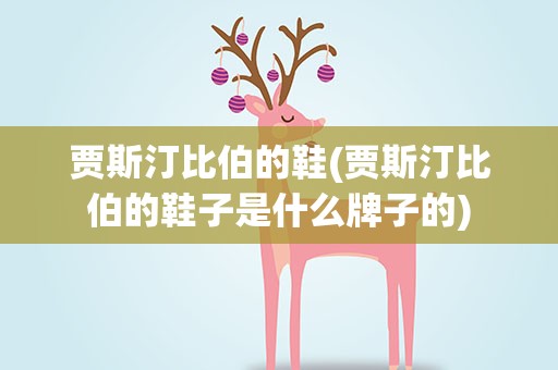 贾斯汀比伯的鞋(贾斯汀比伯的鞋子是什么牌子的)