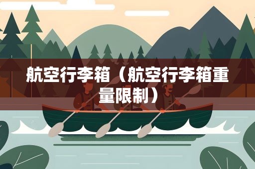 航空行李箱（航空行李箱重量限制）