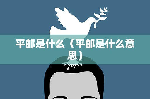 平邮是什么（平邮是什么意思）