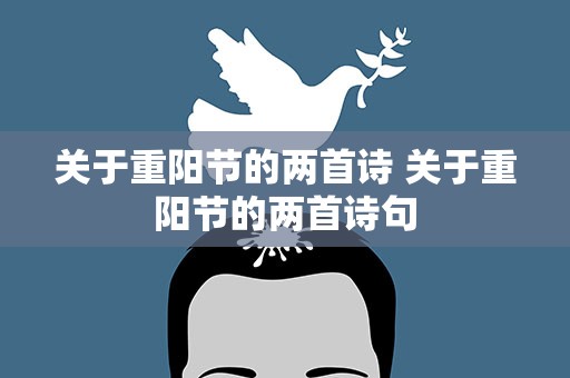 关于重阳节的两首诗 关于重阳节的两首诗句
