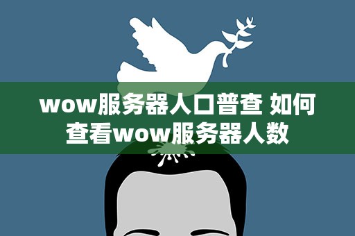 wow服务器人口普查 如何查看wow服务器人数