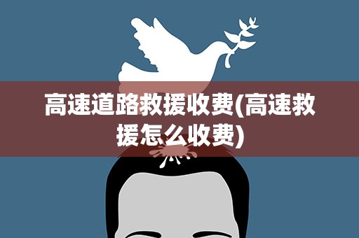 高速道路救援收费(高速救援怎么收费)