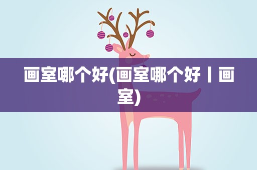 画室哪个好(画室哪个好丨画室)