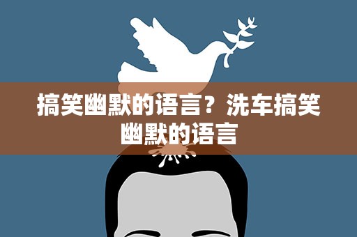 搞笑幽默的语言？洗车搞笑幽默的语言