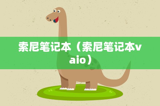 索尼笔记本（索尼笔记本vaio）