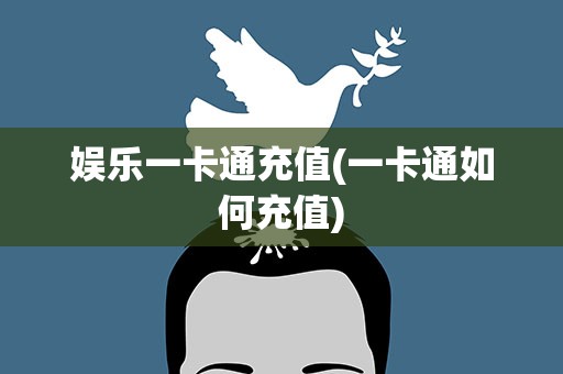 娱乐一卡通充值(一卡通如何充值)