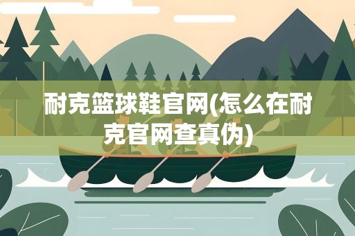 耐克篮球鞋官网(怎么在耐克官网查真伪)