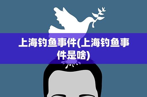 上海钓鱼事件(上海钓鱼事件是啥)
