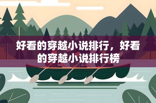 好看的穿越小说排行，好看的穿越小说排行榜