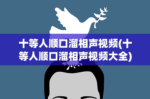 十等人顺口溜相声视频(十等人顺口溜相声视频大全)