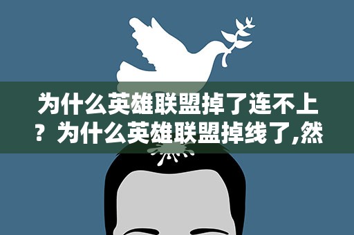 为什么英雄联盟掉了连不上？为什么英雄联盟掉线了,然后重新连接,就是连接不上去啊