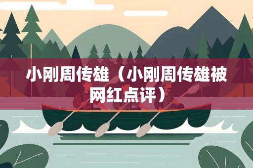 小刚周传雄（小刚周传雄被网红点评）