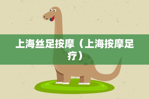 上海丝足按摩（上海按摩足疗）