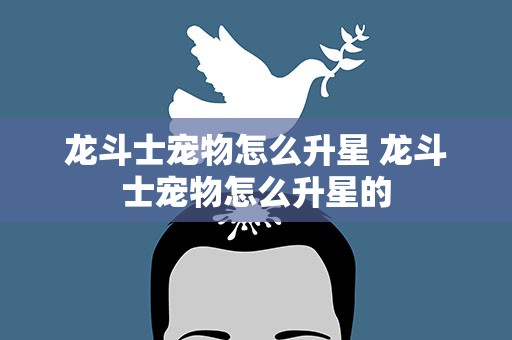 龙斗士宠物怎么升星 龙斗士宠物怎么升星的