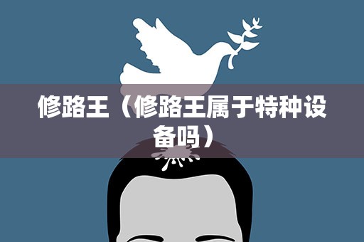 修路王（修路王属于特种设备吗）