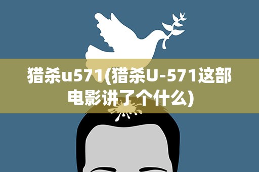 猎杀u571(猎杀U-571这部电影讲了个什么)