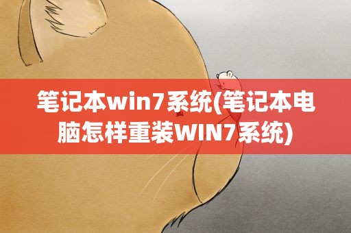 笔记本win7系统(笔记本电脑怎样重装WIN7系统)