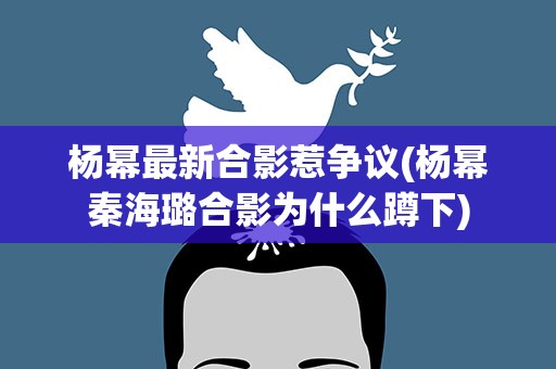 杨幂最新合影惹争议(杨幂秦海璐合影为什么蹲下)
