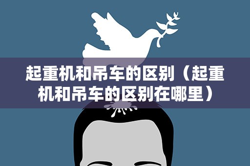 起重机和吊车的区别（起重机和吊车的区别在哪里）