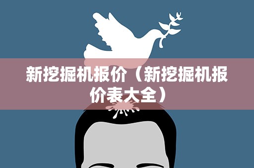 新挖掘机报价（新挖掘机报价表大全）