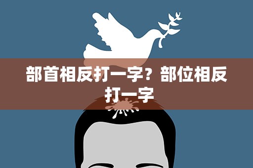 部首相反打一字？部位相反 打一字