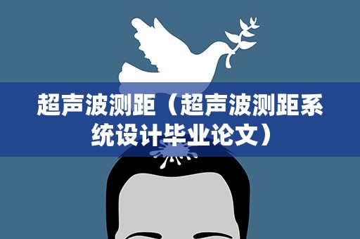 超声波测距（超声波测距系统设计毕业论文）