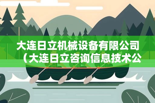 大连日立机械设备有限公司（大连日立咨询信息技术公司）