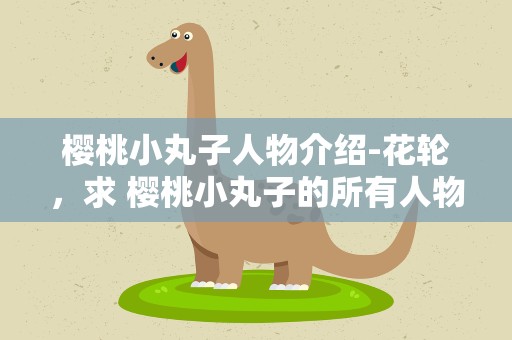 樱桃小丸子人物介绍-花轮，求 樱桃小丸子的所有人物介绍