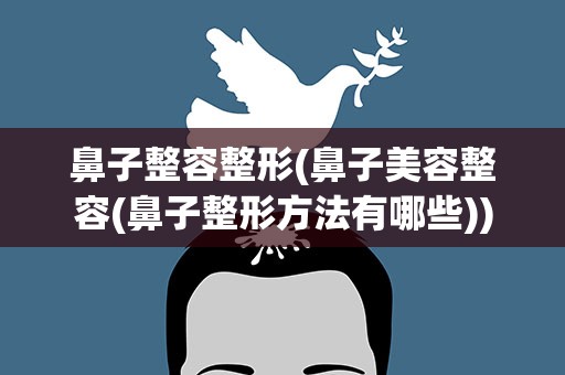 鼻子整容整形(鼻子美容整容(鼻子整形方法有哪些))