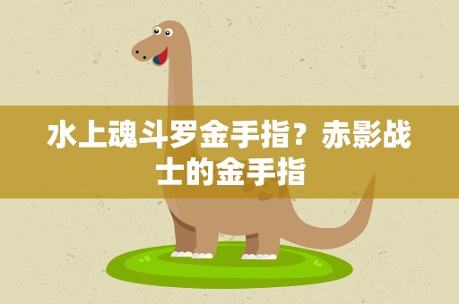 水上魂斗罗金手指？赤影战士的金手指