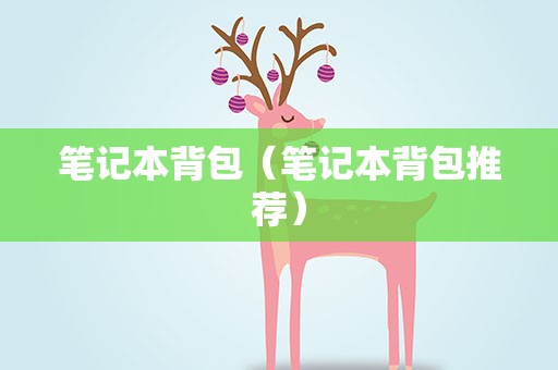 笔记本背包（笔记本背包推荐）
