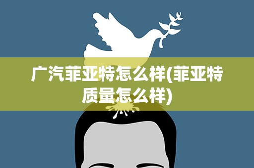 广汽菲亚特怎么样(菲亚特质量怎么样)