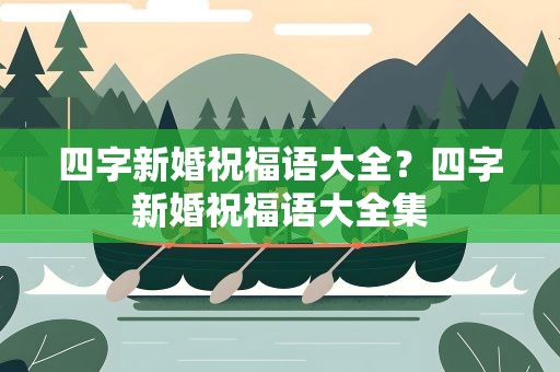 四字新婚祝福语大全？四字新婚祝福语大全集