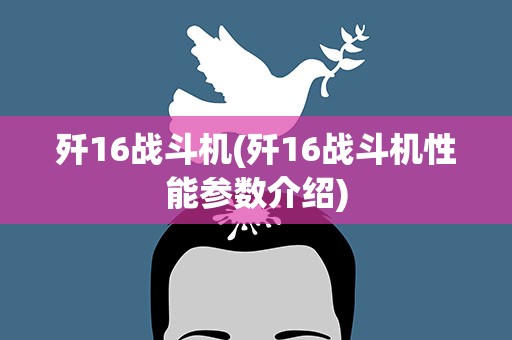 歼16战斗机(歼16战斗机性能参数介绍)
