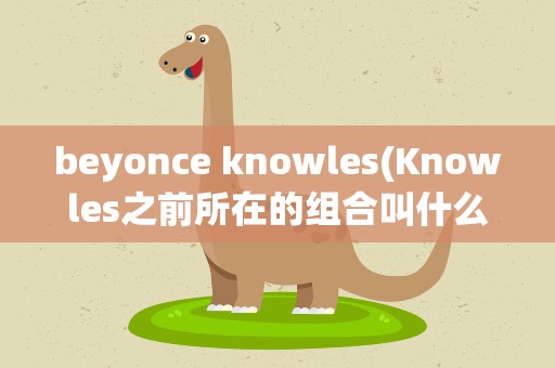 beyonce knowles(Knowles之前所在的组合叫什么名)